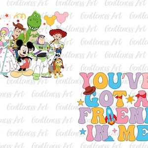 You've Got A Friend In Me Svg, Magical Kingdom Svg, Friendship Svg, Vacay Mode Svg, Family Vacation Svg, Family Trip Svg