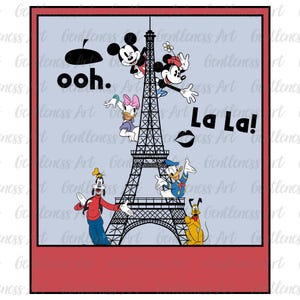 Viagem em Família PNG, Torre Eiffel PNG, Viagem em Família em Paris PNG, Férias em Paris PNG, Rato e Amigos PNG, Reino Mágico, Férias em Família PNG