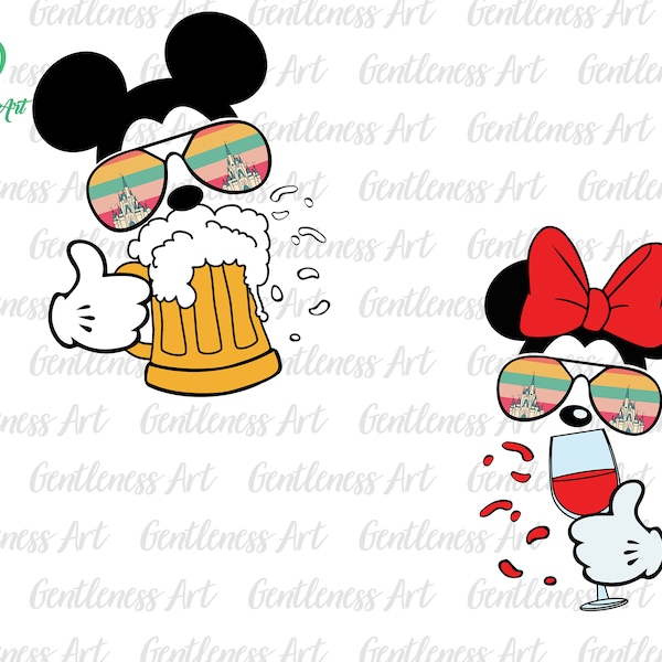 Festival Epcot Svg, Family Trip Svg, Bar Matching, Beer And Wine, Vacay Mode Svg, Magical Kingdom Svg, Svg, Png Files For Cricut Sublimation