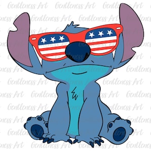 Personnage avec des lunettes de soleil Png pour le 4 juillet PNG SVG, SVG drôle 4 juillet, sublimation 4 juillet, jour de l'indépendance, SVG Amérique
