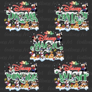 Cruisereis kerst png-bundel, gezinsvakantie png, kerstvakantie png, vakantiemodus png, magisch koninkrijk png