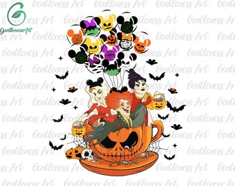 Witch Halloween Png, Trick Or Treat Png, Spooky Vibes, Witch Png, Fall, Png Files For Sublimation
