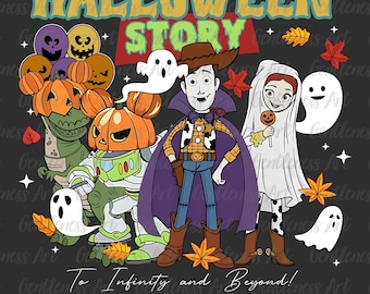 Halloween Toy Friends Png, Halloween Friends Movies Png, Retro Halloween Shirt Png, Trick Or Treat, Halloween Party 2025 Png, Spooky Season