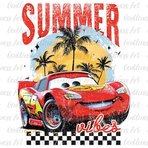 Retro Cartoon Character Summer Vibes Png, Car Png Sublimation Design, Trendy Summer Png, Aesthetic Beach, Distressed Beach Png, Digital File