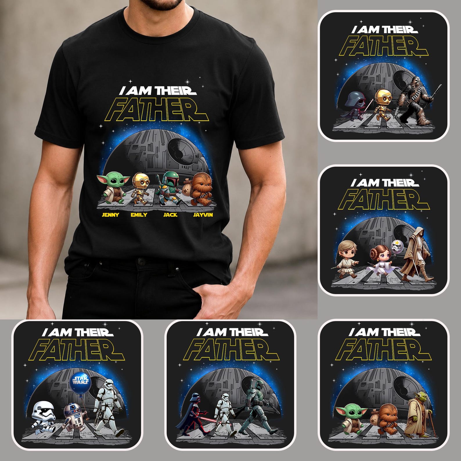 Custom I Am Your Father Png Bundle, Father's Day Png, Best Dad in the ...