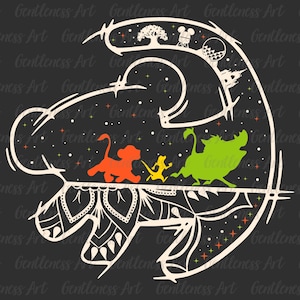 Animal Kingdom Shirt Sublimation Png, Family Squad Tee Png, Family Animal Kingdom Trip T-Shirt Png, Cartoon Kids Matching Vacation 2025