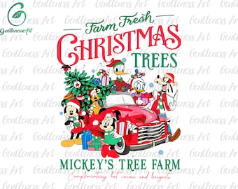 Christmas Tree Farm Fresh Png, Christmas Mouse And Friends, Christmas Squad Png, Christmas Friends Png, Only Png