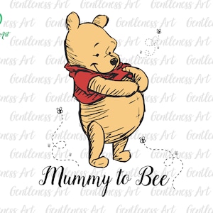 Paquete de mamá a abeja Svg, revelación de embarazo Svg, regalo para nueva mamá, regalo para mamá Svg