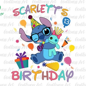 Nom personnalisé anniversaire Svg, Svg joyeux anniversaire, Svg vacances en famille, Royaume magique, fichiers Svg pour sublimation Cricut