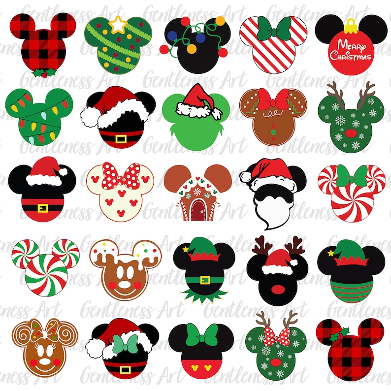 Bundle Merry Christmas Svg Png, Christmas Character, Christmas Squad Svg, Christmas Friends Svg, Holiday Season Svg image 1