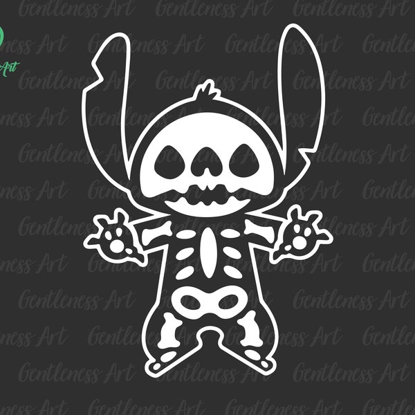 Halloween Skeleton Costume Svg, Trick Or Treat Svg, Spooky Vibes Svg, Fall Svg, Holiday Season