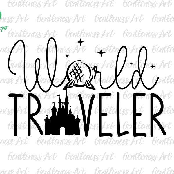 World Traveler Svg, Family Vacation Svg, Family Trip Svg, Magical Kingdom, Vacay Mode Svg, Svg, Png Files For Cricut Sublimation