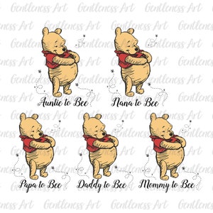 Paquete Mamá Papá A Abeja Svg, Revelación De Embarazo Svg, Lindo Regalo Svg