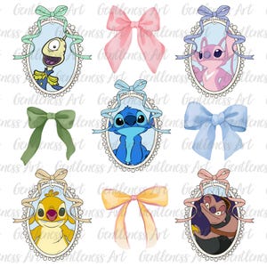 Dessin animé coquette miroir noeud Png, mignon bleu extraterrestre enfants png, pastel enfants design pour vacances, vacances en famille, meilleurs tout-petits design voyage 2025