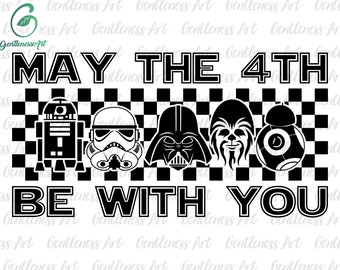 May The 4th Be With You Svg, Television Series Svg, Space Travel Svg, Science Fiction Svg, This Is The Way, Be With You, May 4th Svg