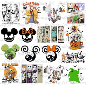 Halloween PNG SVG-bundel, Trick Or Treat Png, Spooky Vibes Png, Halloween Svg Cut-bestanden, Halloween Png-sublimatie, grappige Halloween