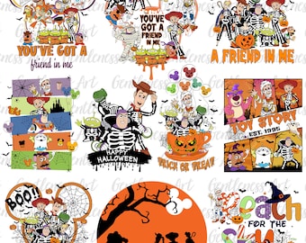 Halloween PNG Bundle, Spooky Season Png, Trick Or Treat Png, Spooky Vibes Png, Halloween Svg Png Files For Cricut Sublimation
