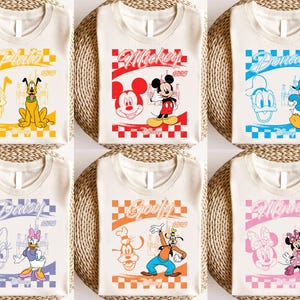 Bundle Mouse & His Friends Vacation 2025 Design, Cartoon Matching Holiday Png, Family Trip Png, Magic Castle Trip, Kids Toddler Summer Vibes