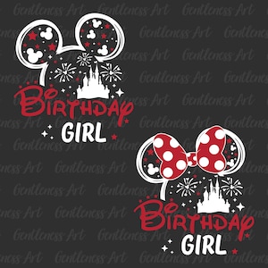 Birthday Girl Svg Png, Happy Birthday Svg, Family Vacation Svg, Vacay Mode, Magical Kingdom Svg, Birthday Squad Svg, Birthday Crew Svg