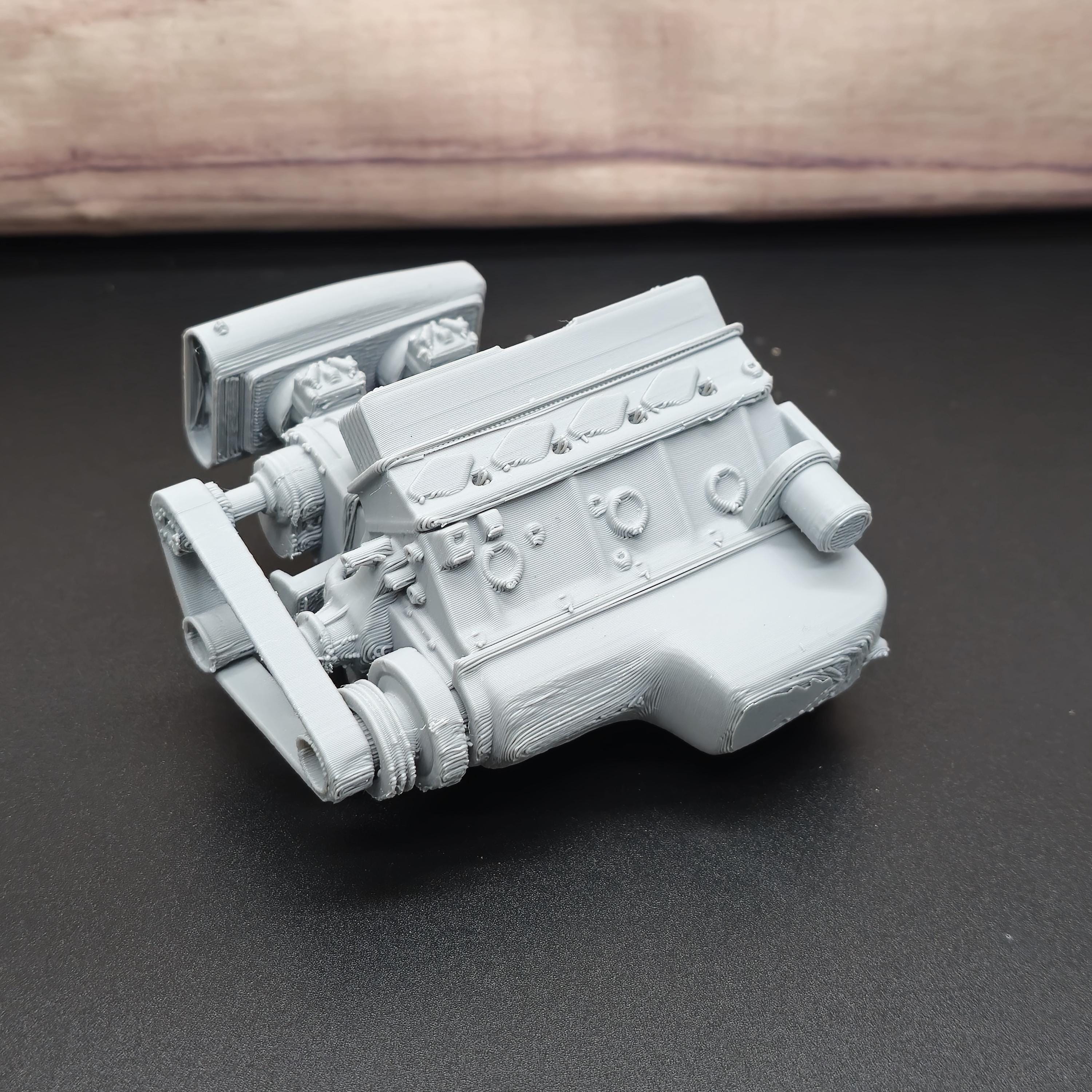 Chevrolet Big Block 454 Supercharger - 1:10 Scale - Engine Model ...