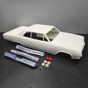 RC-auto 1965 Chevrolet Chevelle - schaal 1:10 - model 1/10 carrosserie 3D-geprint