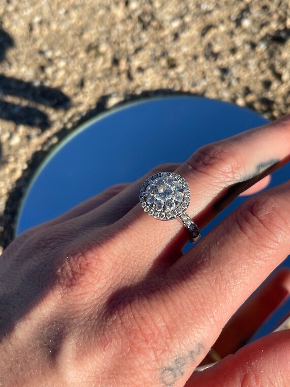 Brilliant ring etsy discount