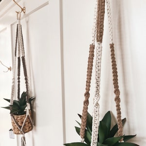 Indoor Plant Hanger | Macramé plant hanger | Boho plant hanger