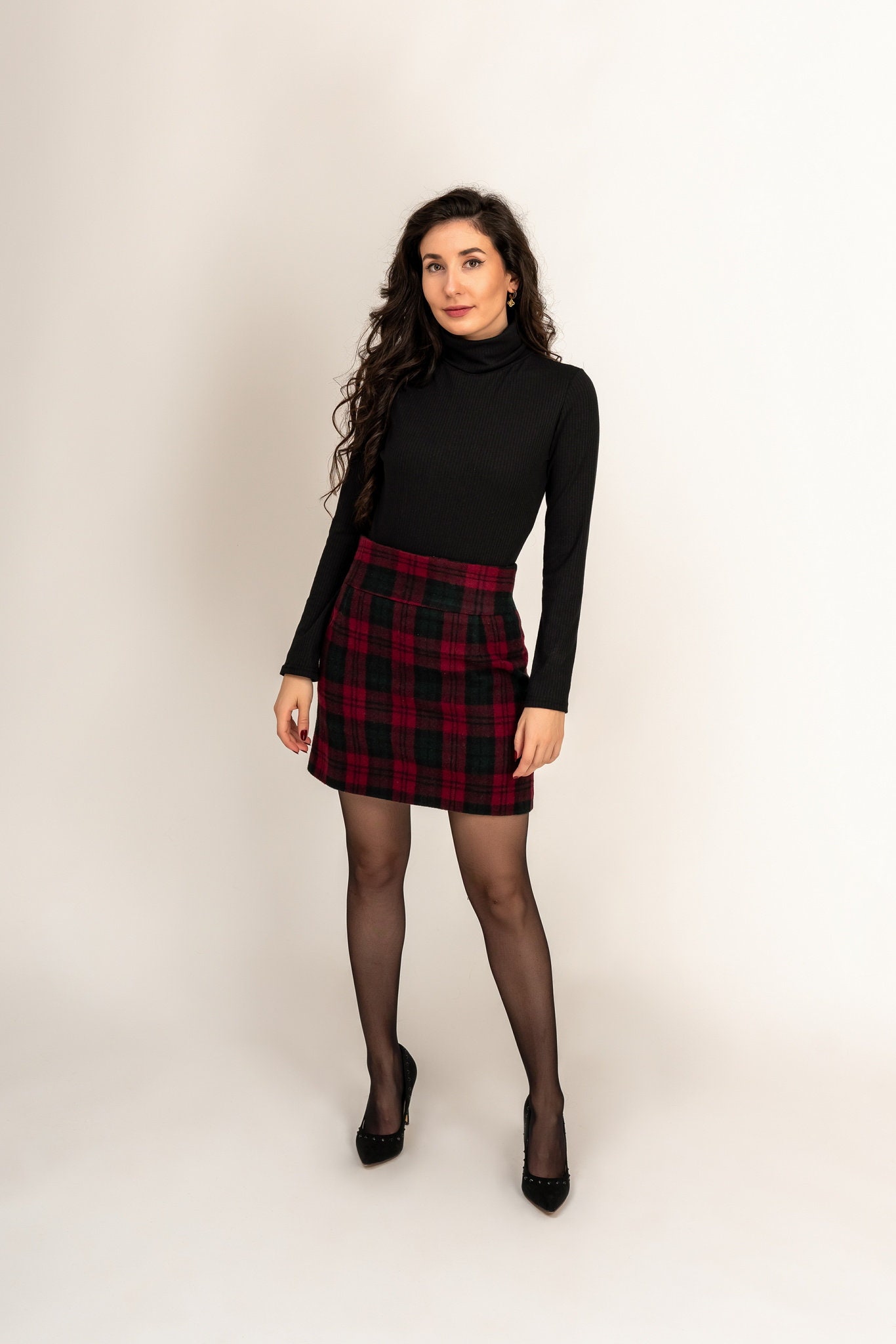 スカート AURALEE BRITISH WOOL TWEED MINI SKIRT 1 AURALEE BRITISH WOOL TWEED MINI SKIRT 1