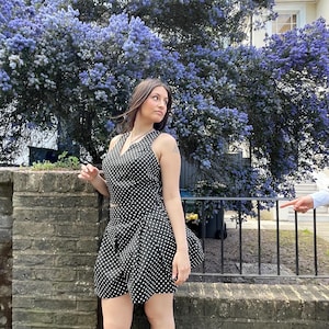 Polka Dot Skirt and Top Set Trendy Dots Cotton Outwear Cozy Summer Outfits
