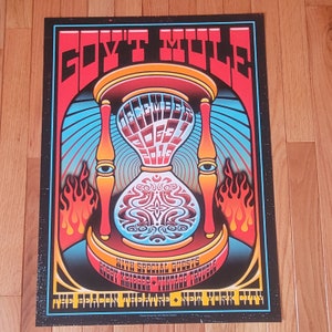 Gov't Mule 2014 New Years Eve NYC Poster