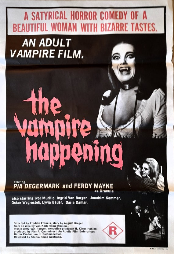 The Vampire Happening 1971 Original Single-sided Australian | Etsy