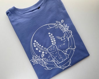 Blupee Zelda-T-shirt: gerecyclede katoenmix, losse pasvorm
