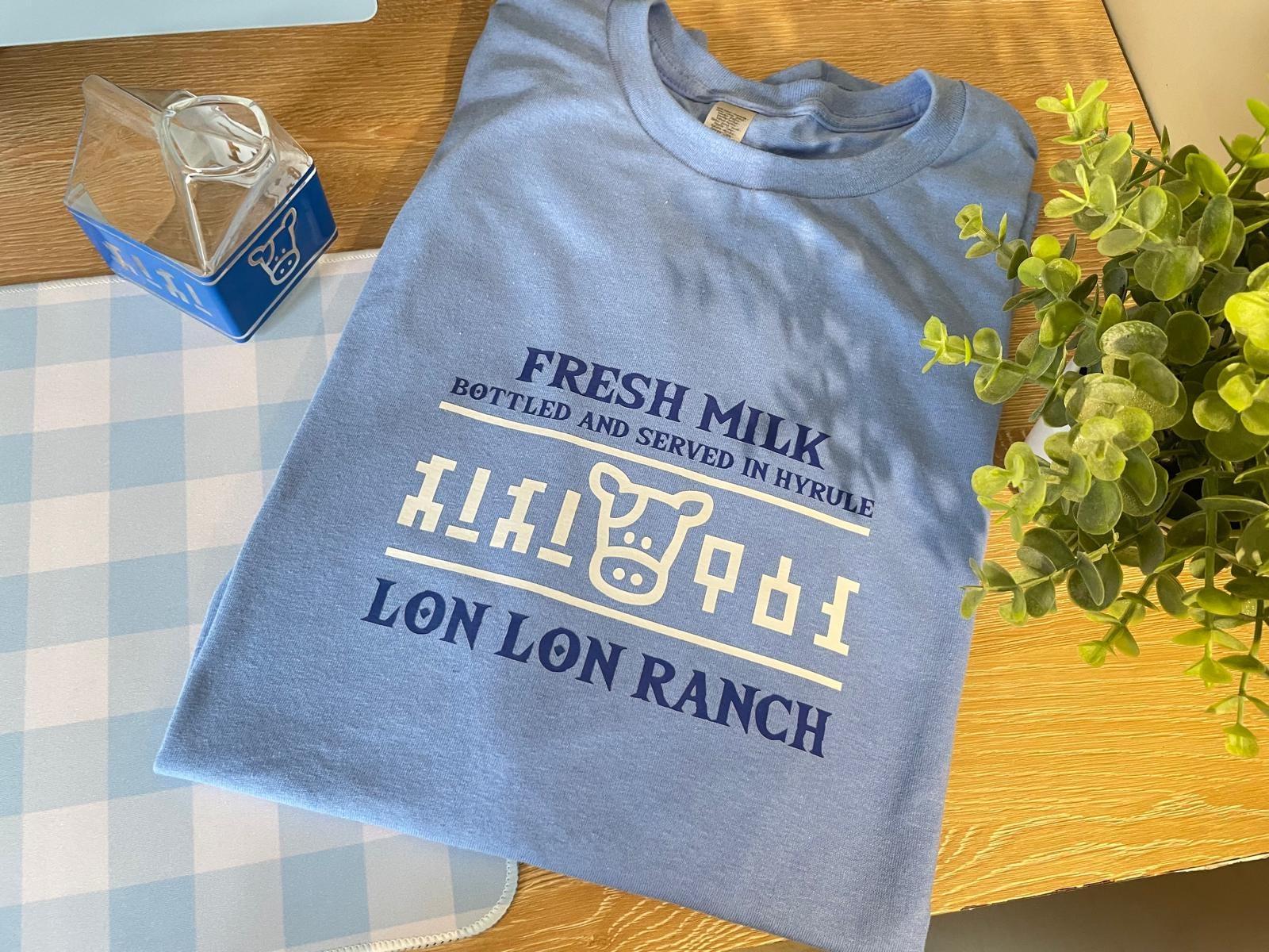 Fresh Milk Lon Lon Ranch T-shirt - Etsy
