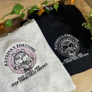 Katrina's fortunes ACNH Sweatshirt / Embroidery Sweatshirt ACNH