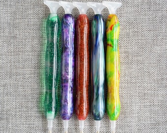 DIY hars diamant schilderij pen met multi-kralen tips & correctieplaat
