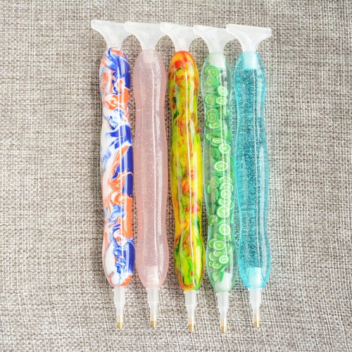 Harsdiamantstift met punten en correctieplaat