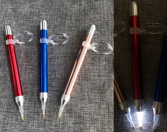 Diamond Painting Drill Pen with Light & Magnifying Glass