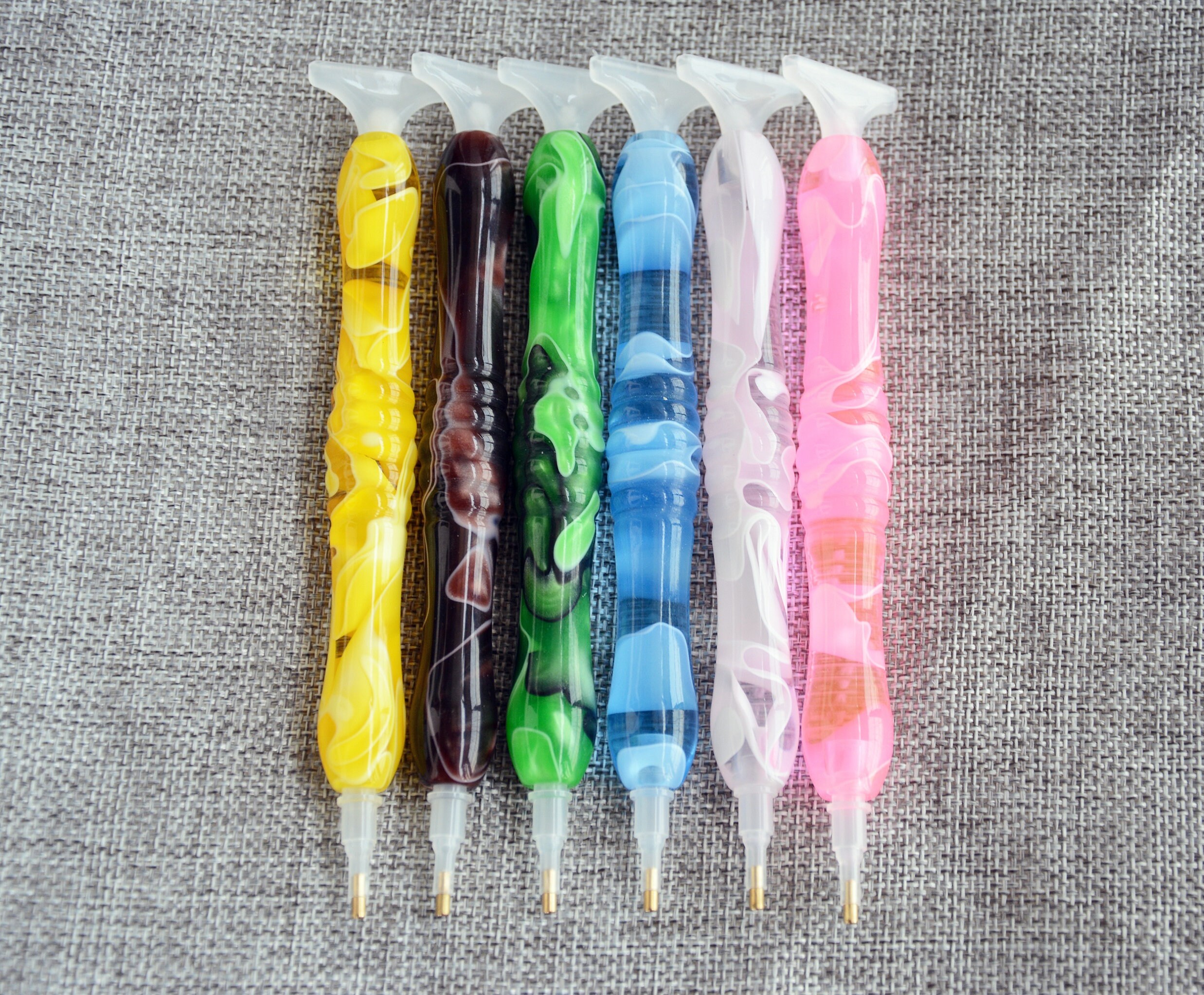 DIY Resin Diamond Art Pen.each Pen Includes 5 Tips and 1 Correction Plate.diamond  Painting Accessories,diamond Embroidery. 