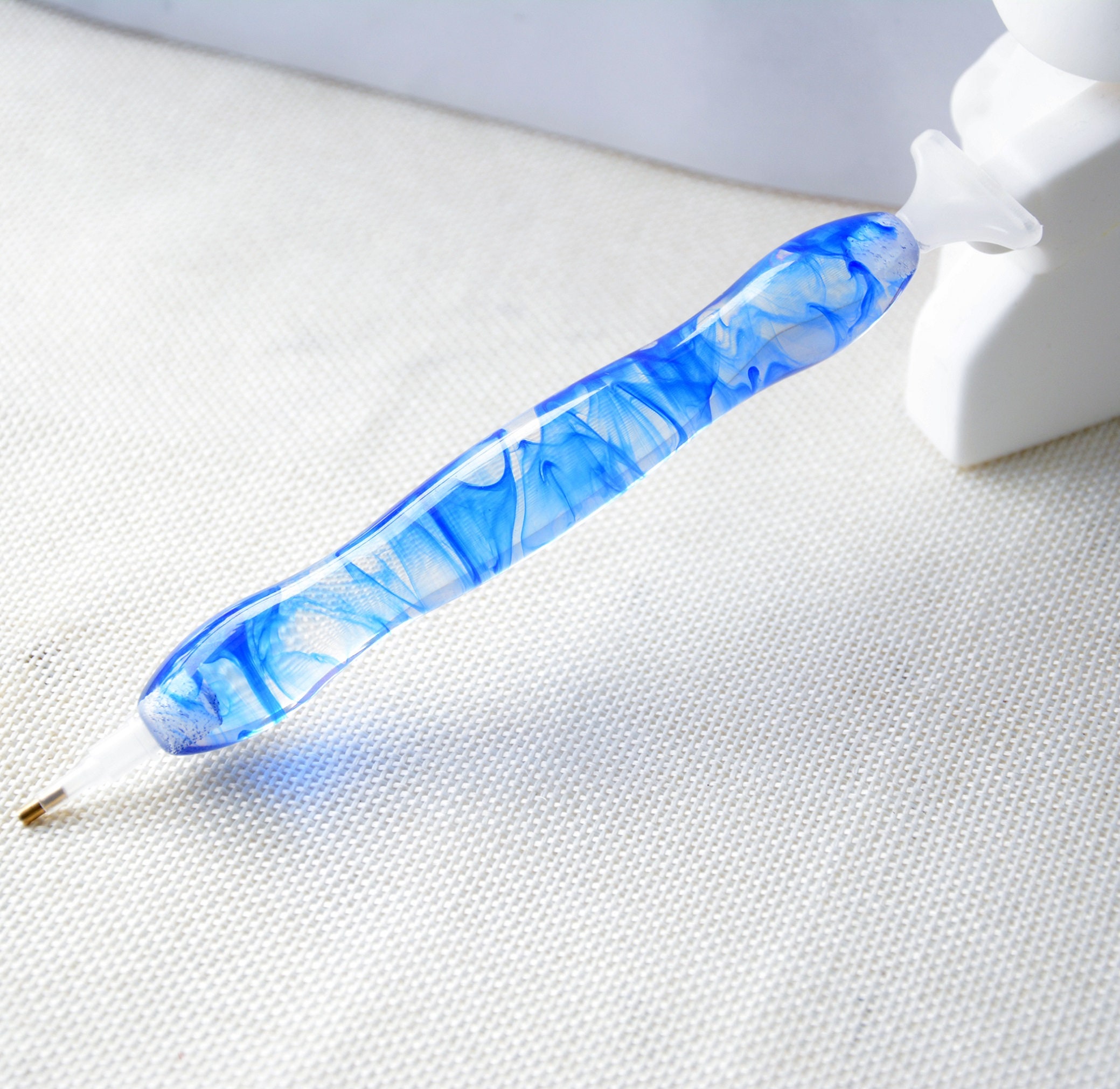 DIY Resin Diamond Art Pen.each Pen Includes 5 Tips and 1