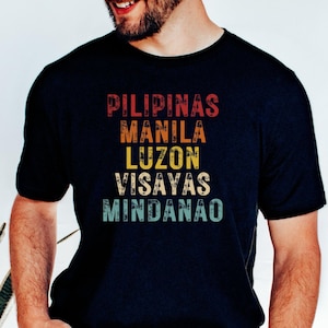 Pilipinas Rainbow Unisex T-Shirt, Philippines Shirt, Pilipinas Shirt, Gift For Filipino, Filipino T Shirt, Filipina T Shirt, The Philippines