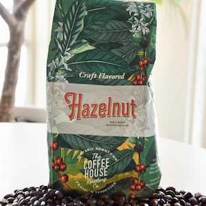 Café artesanal con sabor a avellana