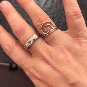gold-filled rainbow ring