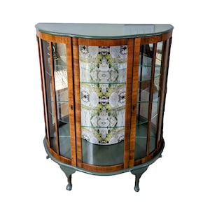 Green Display or Bar Cabinet