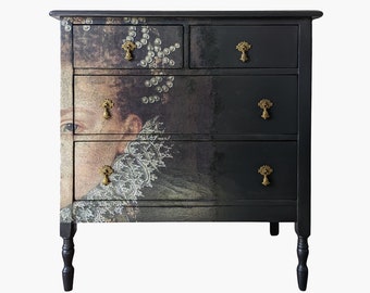 Queen Elizabeth Vintage Dresser