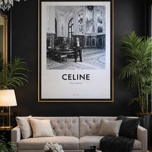 Original Poster | CELINE Paris | Rare Collectible image 1