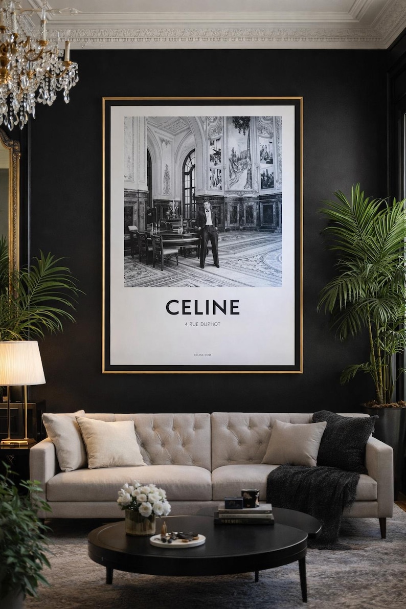 Original Poster | CELINE Paris | Rare Collectible image 1
