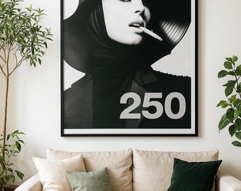 Numero Magazine 250 Anne Catherine Lacroix 2001 Paris Fashion Cover Rare Poster Print