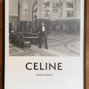 Original Poster | CELINE Paris | Rare Collectible image 3