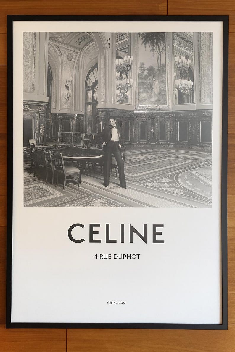 Original Poster | CELINE Paris | Rare Collectible image 3