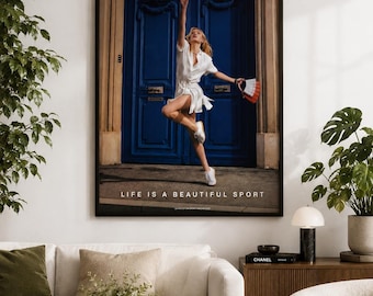 Lacoste 2026 Paris | Originalposter 1,50 x 2m